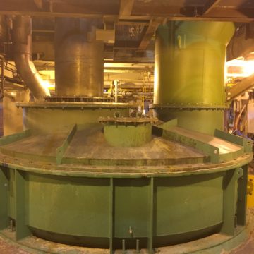 Evaporator Tank to Process Sulfuric Acid Waste